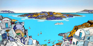 Οι Κυκλάδες με την ποπ-αρτ ματιά του Μπενουά Παρέ