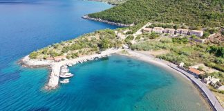 Ο Τυρός Αρκαδίας από ψηλά