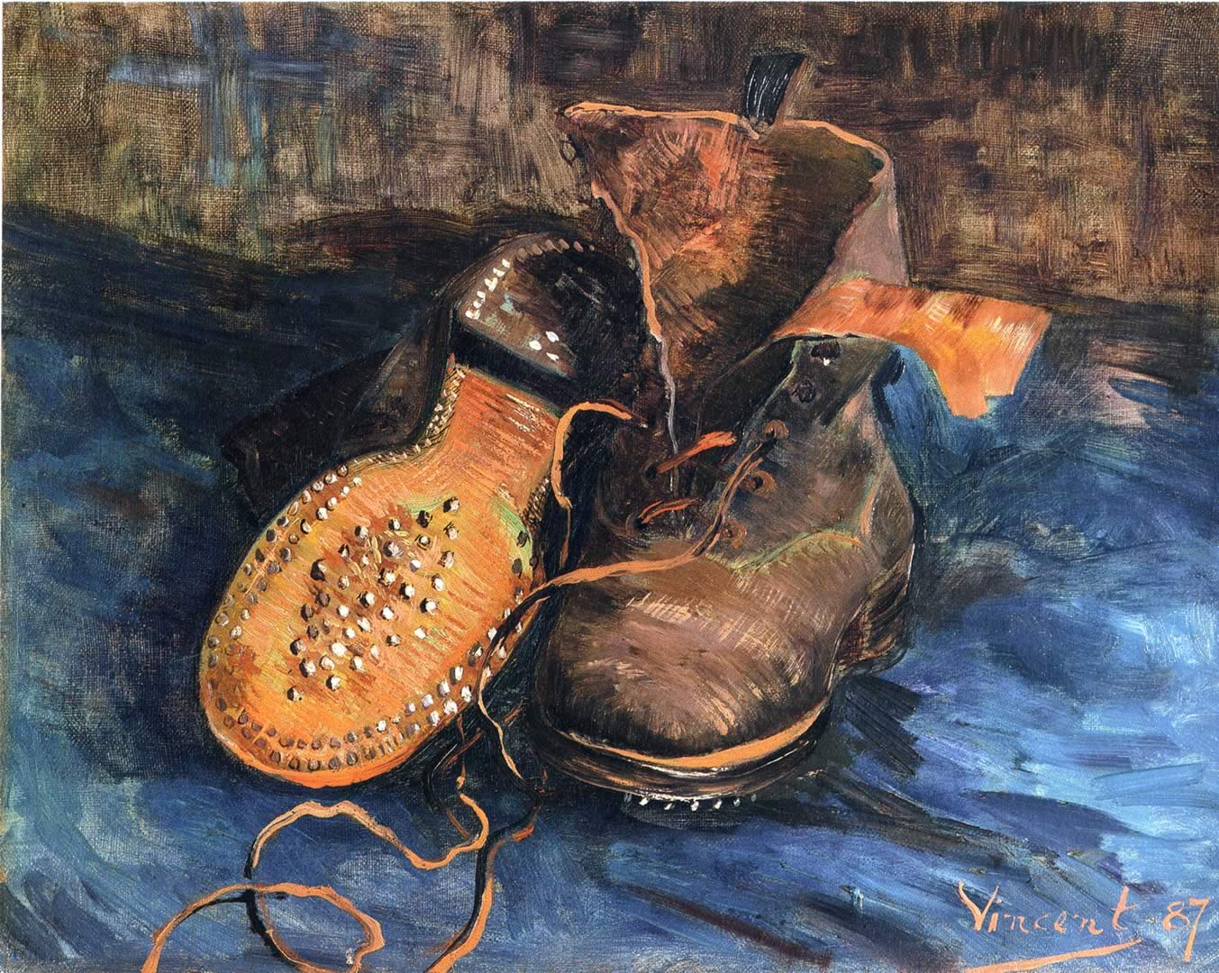 A pair of shoes, Vincent van Gogh