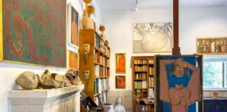 Πρόσκληση στο ατελιέ του Νίκου Νικολάου στην Αίγινα