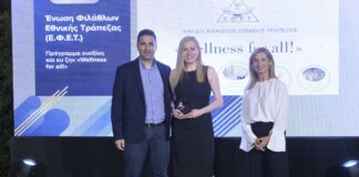 Νέα βράβευση για το «Wellness for all!» της Ένωσης Φιλάθλων Εθνικής Τράπεζας