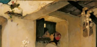 «Το φίλημα» του Νικηφόρου Λύτρα: η στιγμή της υπόσχεσης