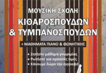 Σύγχρονη διαδραστική μουσική σχολή| κιθαροσπουδων τυμπανοσπουδων Δημήτρης Φραγκισκάτος