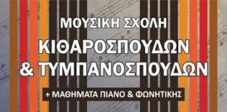 Σύγχρονη διαδραστική μουσική σχολή| κιθαροσπουδων τυμπανοσπουδων Δημήτρης Φραγκισκάτος